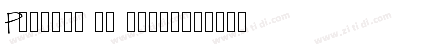 Pirates of Cydonia字体转换